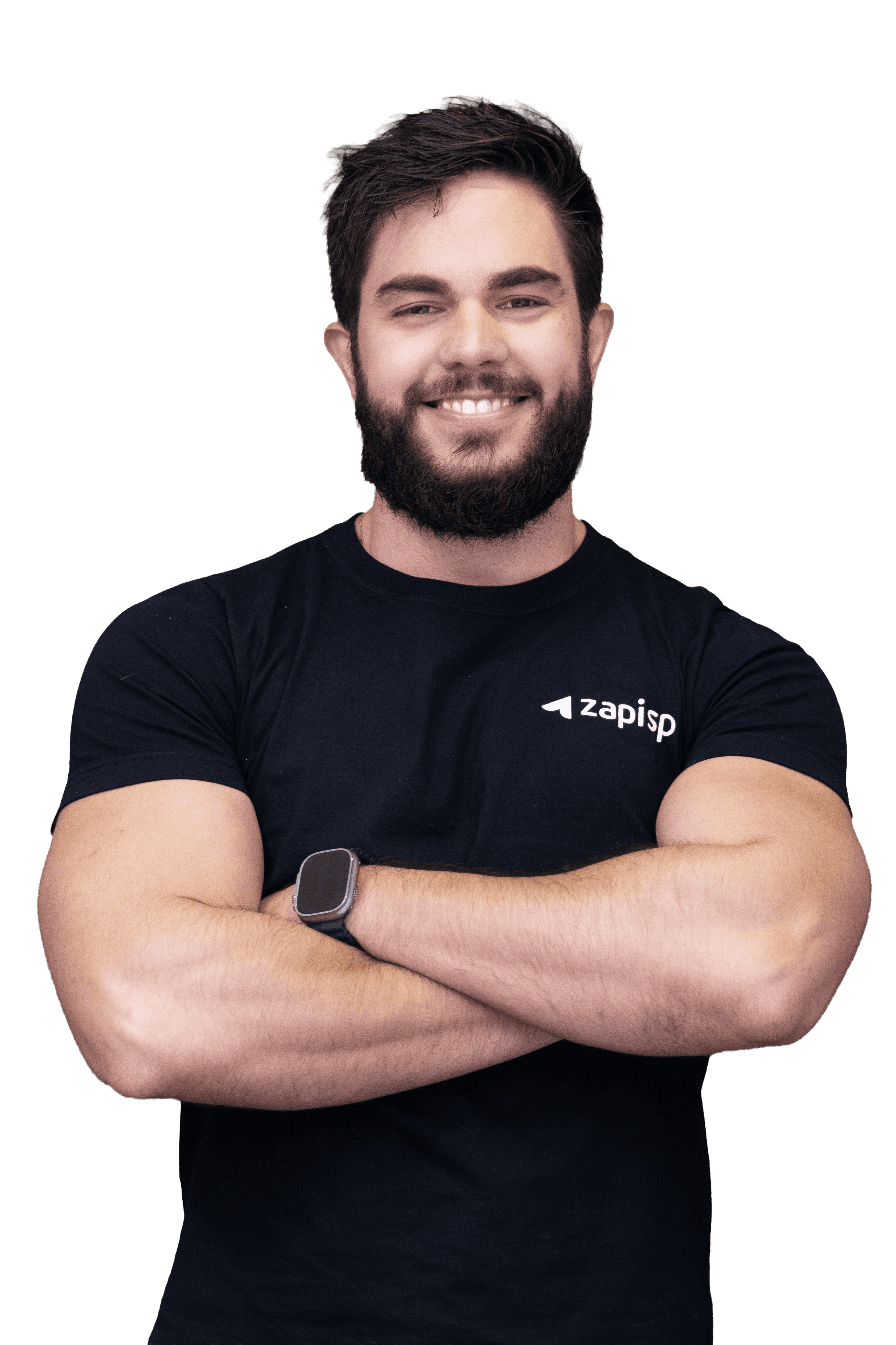 Foto do CEO da ZAPISP, anfitrião do alpha